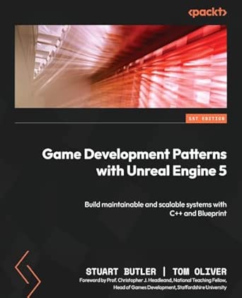 Capa do livro Game Development Patterns with Unreal Engine 5